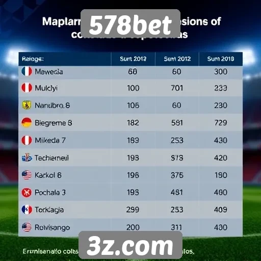 Comparativo das odds no 578bet em relação a concorrentes