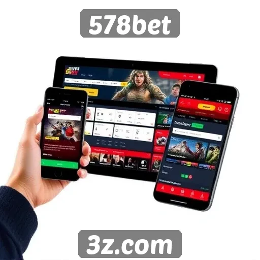 Experiência do usuário no 578bet em dispositivos móveis